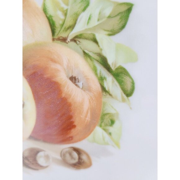 Vtg Schumann Arzberg Germany Tea Set Cup & Saucer Dessert Plate Apple Fruit - Picture 12 of 16